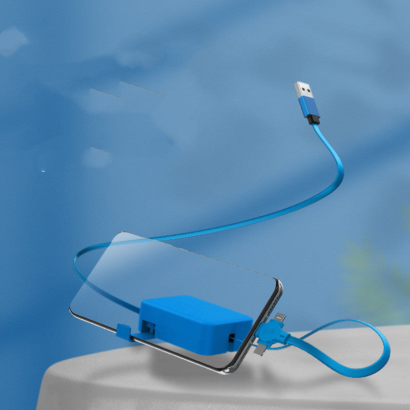 Cable retractable 3 en 1