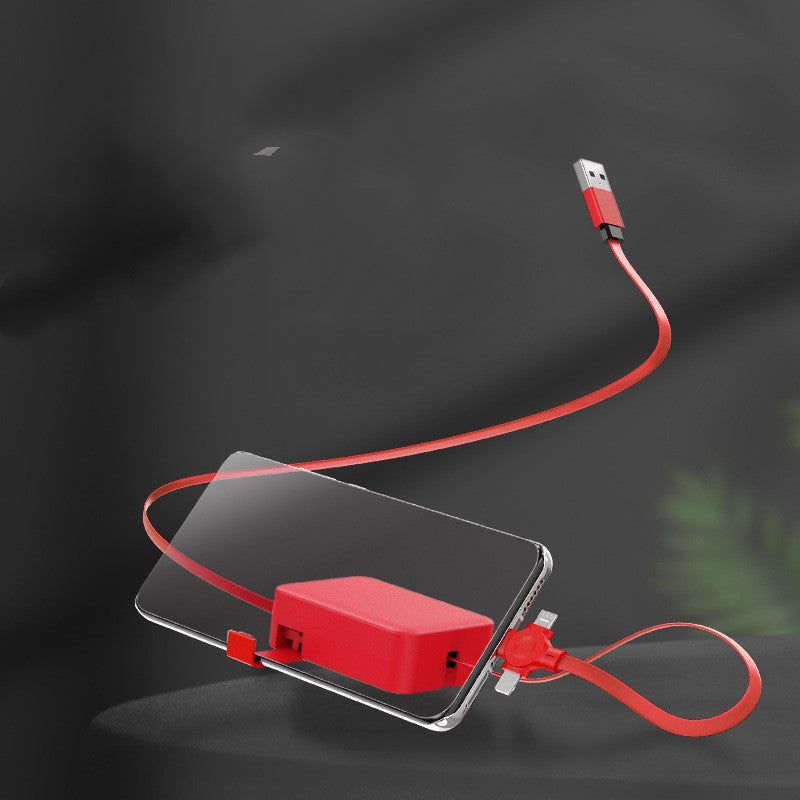 Cable retractable 3 en 1